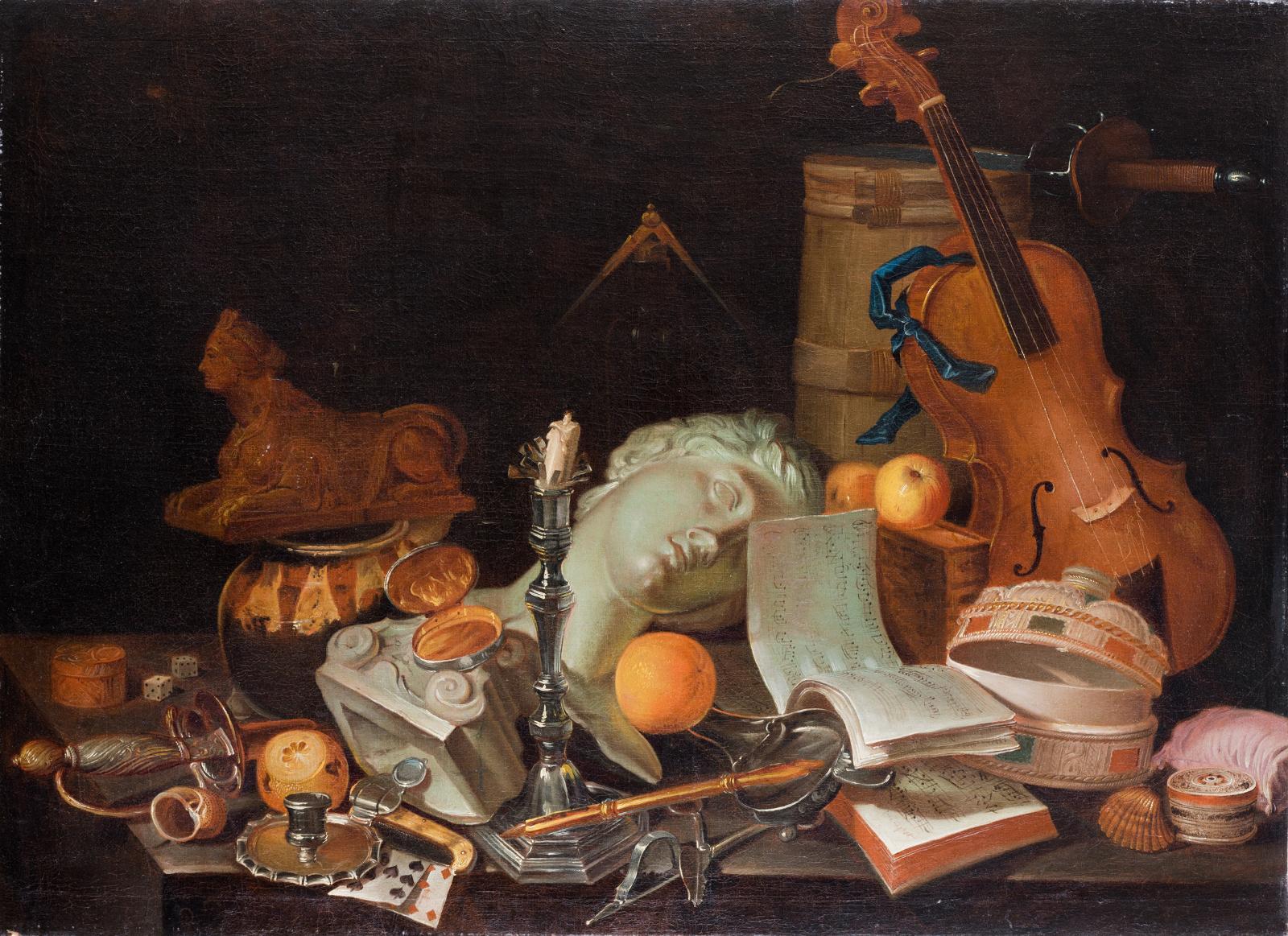 Nature morte ou Allégorie des Arts