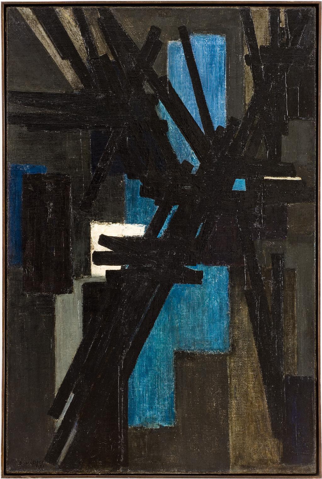 Peinture 146 x 97 cm, 10 janvier 1951