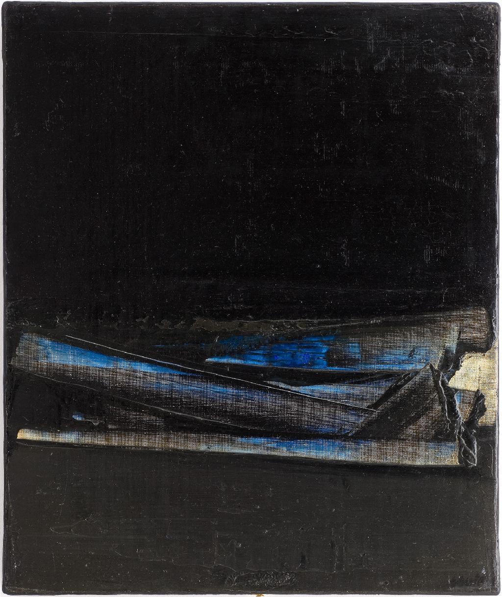 Peinture 55 x 46 cm, 8 janvier 1960