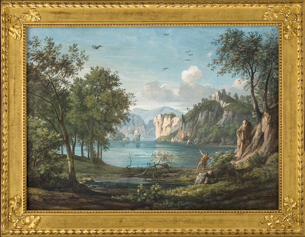 Paysage avec Hercule tuant les oiseaux du Lac Stymphale