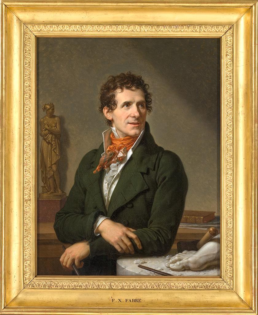 Portrait du sculpteur Antonio Canova (1757-1822)