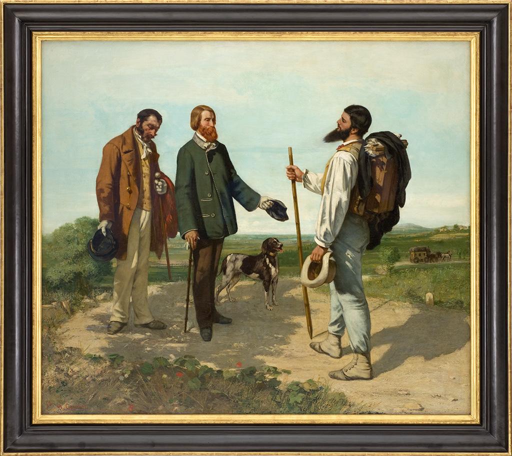 La Rencontre ou Bonjour M.Courbet