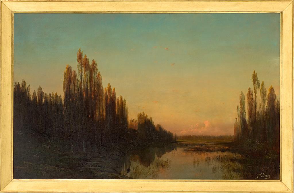 Le Soir sur les bords du Rhin